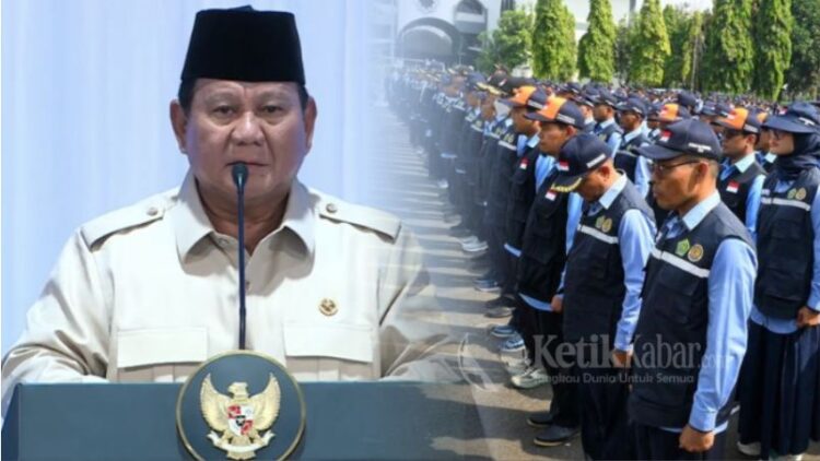 Presiden Republik Indonesia Prabowo Subianto menyampaikan harapan agar komposisi Petugas Penyelenggara Ibadah Haji PPIH ke depan didominasi oleh unsur TNIPolriFOTO Kolase KETIKKABARcomIst KETIKKABARcom Presiden Republik Indonesia Prabowo Subianto menyampaikan harapan agar komposisi Petugas Penyelenggara Ibadah Haji PPIH ke depan didominasi oleh unsur TNI PolriFOTO Kolase KETIKKABARcomIst