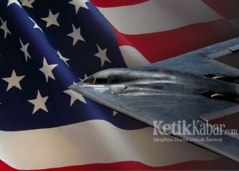 Ilustrasi Serangan Pesawat Pengebom B2 Amerika SerikatFOTO Kolase KETIKKABARcomIst KETIKKABARcom Ilustrasi Serangan Pesawat Pengebom B 2 Amerika SerikatFOTO Kolase KETIKKABARcomIst