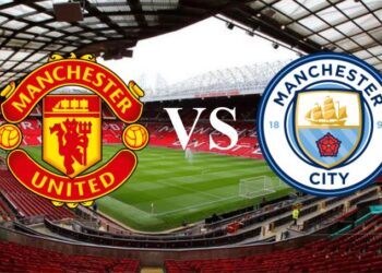 Manchester United menjamu rival sekota, Manchester City di Stadion Old Trafford pada Sabtu malam, 17 Januari 2026//(FOTO: Kolase KETIKKABAR.com/Wikipedia)
