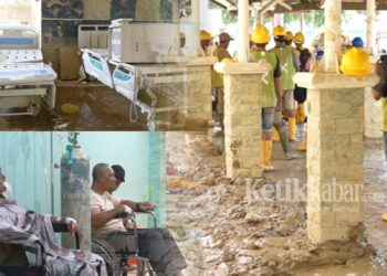 Kondisi RSUD Muda Sedia Aceh Tamiang Pascabencana Banjir Bandang FOTO Kolase KETIKKABARcomYoutube Pertamina KETIKKABARcom Kondisi RSUD Muda Sedia Aceh Tamiang Pascabencana Banjir Bandang FOTO Kolase KETIKKABARcomYoutube Pertamina