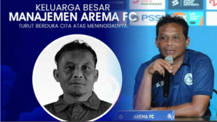 Asisten pelatih Arema FC Abah Kuncoro meninggal dunia pada Minggu 1812026FOTO Kolase KETIKKABARcomInstagram KETIKKABARcom Asisten pelatih Arema FC Abah Kuncoro meninggal dunia pada Minggu 1812026FOTO Kolase KETIKKABARcomInstagram