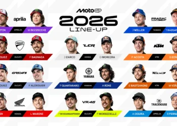 Susunan pembalap MotoGP untuk musim 2026 (FOTO: MotoGP)