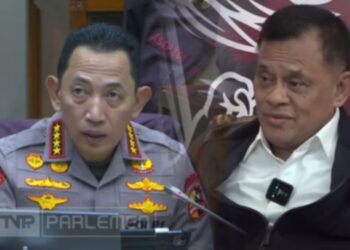 Mantan Panglima TNI Gatot Nurmantyo (kanan) dan Kapolri Jenderal Listyo Sigit. Doc. Kolase KETIKKABAR.com