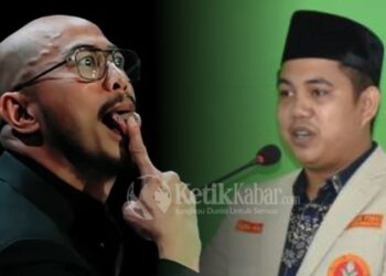 Pandji Pragiwaksono dan Ketua Umum Pimpinan PP Muhammadiyah, Dzulfikar Ahmad Tawalla/(FOTO: Kolase KETIKKABAR.com/ Ist)