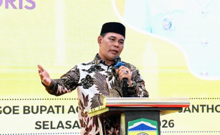 Bupati Aceh Besar H Muharram Idris menyampaikan sambutan dalam acara Lepas Sambut Kapolres Aceh Besar dari AKBP Sujoko SIK MH kepada AKBP Chairul Ikhsan SIKdi Meuligoe Bupati Aceh Besar Kota Jantho Selasa 06012026 malam FOTOMC ACEH BESAR KETIKKABARcom Bupati Aceh Besar H Muharram Idris menyampaikan sambutan dalam acara Lepas Sambut Kapolres Aceh Besar dari AKBP Sujoko SIK MH kepada AKBP Chairul Ikhsan SIKdi Meuligoe Bupati Aceh Besar Kota Jantho Selasa 06012026 malam FOTOMC ACEH BESAR