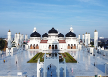 Masjid Raya Baiturrahman Banda aAceh. FOTO: Ist