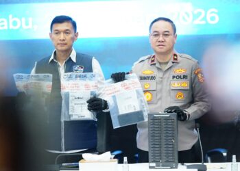Direktorat Tindak Pidana Siber Bareskrim Polri membongkar penipuan daring bermodus phishing yang menyamar sebagai situs resmi e-tilang milik Kejaksaan Agung. FOTO: Ist