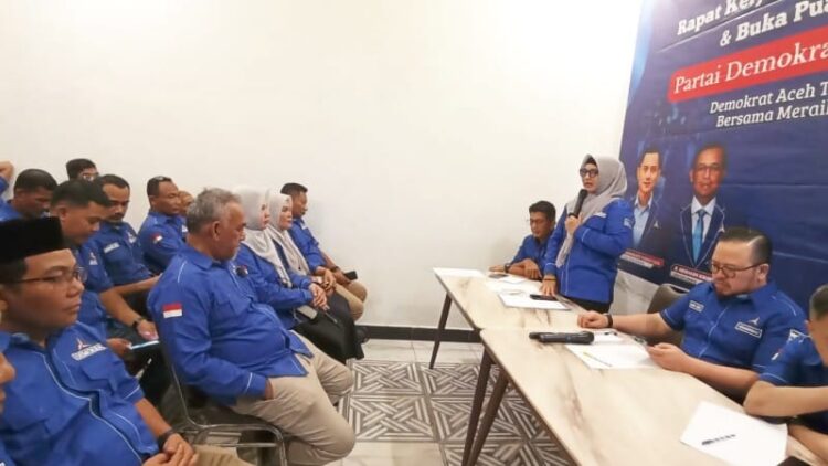 Ketua DPC Demokrat Aceh Tamiang Nora Idah Nita FOTO Ist