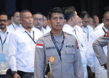 Kapolda Aceh Irjen Pol. Marzuki Ali Basyah menghadiri Rapat Koordinasi (Rakor) Lintas Sektoral yang dipimpin Kapolri Jenderal Listyo Sigit Prabowo di Gedung PTIK, Jakarta Selatan, Senin, 2 Februari 2026.