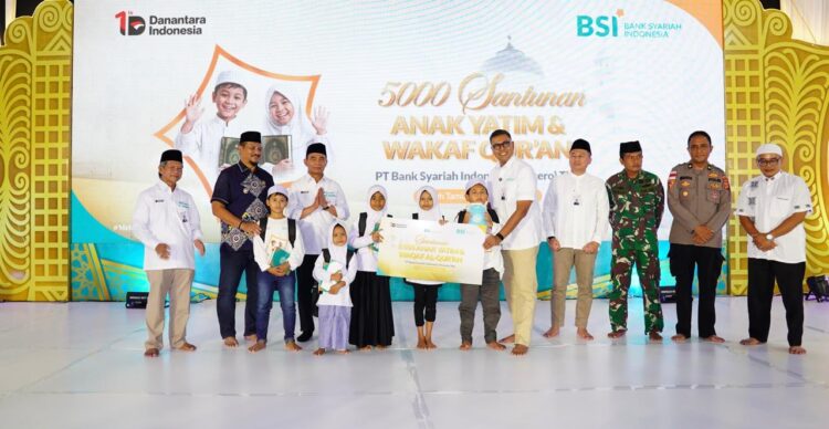 PT Bank Syariah Indonesia Persero Tbk BSI bersama Danantara Indonesia menggelar kegiatan berbagi dengan 5000 anak yatim dan dhuafa di seluruh Indonesia KETIKKABARcom PT Bank Syariah Indonesia Persero Tbk BSI bersama Danantara Indonesia menggelar kegiatan berbagi dengan 5000 anak yatim dan dhuafa di seluruh Indonesia