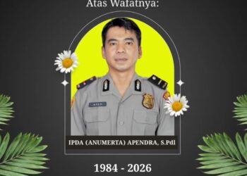 Alm. Aiptu Apendra/ FOTO: Ist