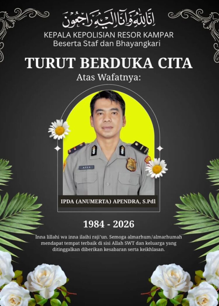 Alm Aiptu Apendra FOTO Ist KETIKKABARcom Alm Aiptu Apendra FOTO Ist