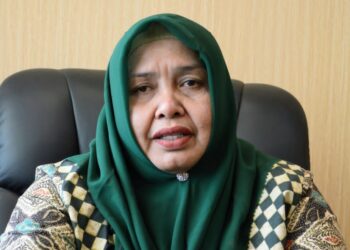 Plt Kepala Dinas Pendidikan dan Kebudayaan Aceh Besar, Rahmawati, SPd, MSi. FOTO/ MC ACEH BESAR
