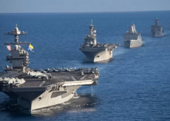 Presiden Donald Trump kirim kapal perang AS ke Selat Hormuz. [Foto/US Navy/Mass]