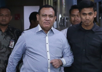 Tersangka mantan Ketua Komisi Pemberantasan Korupsi KPK Firli Bahuri Tengah FOTO VIVA