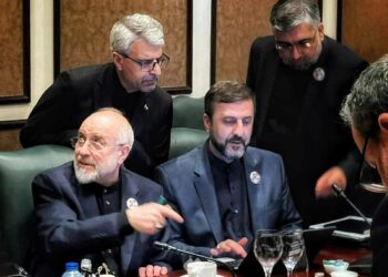 Delegasi Iran dalam perundingan dengan AS di Islamabad Pakistan. FOTO/NET