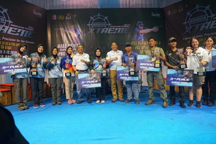 Kejuaraan menembak internasional Brimob Xtreme 2026 resmi berakhir pada Minggu 12 April 2026 FOTOIST