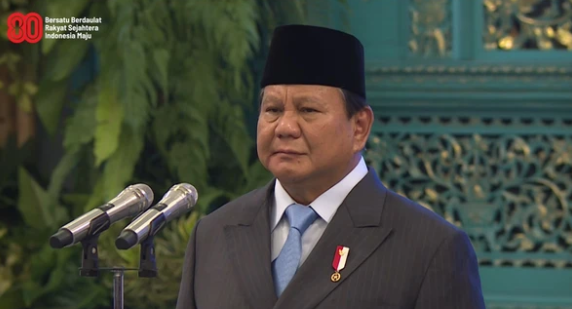 Presiden Prabowo Subianto di Istana Negara Jakarta FOTO Ist KETIKKABARcom Presiden Prabowo Subianto di Istana Negara Jakarta FOTO Ist