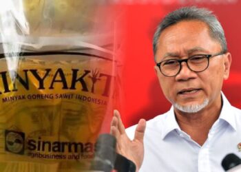 Zulkifli Hasan, memberikan sinyal mengenai rencana kenaikan Harga Eceran Tertinggi (HET) produk minyak goreng pemerintah, Minyakita,Rabu, (22/4/2026)./ FOTO: Kolase KETIKKABAR.com