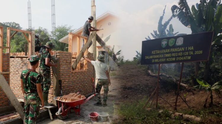 Memasuki hari kelima Satgas TMMD Reguler ke128 Kodim 0104Aceh Timur terus memacu progres pembangunan fisik dan program ketahanan pangan di Desa Alue Canang Kecamatan Birem Bayeun Kabupaten Aceh Timur Minggu 26042026 FOTO KODAM IM KETIKKABARcom Memasuki hari kelima Satgas TMMD Reguler ke 128 Kodim 0104Aceh Timur terus memacu progres pembangunan fisik dan program ketahanan pangan di Desa Alue Canang Kecamatan Birem Bayeun Kabupaten Aceh Timur Minggu 26042026 FOTO KODAM IM