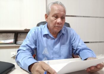 Plt Direktur Utama PDAM Tirta Mountala Aceh Besar, Ir. Yusmadi, MM diruangkerjanya, Rabu (1/4/2026).