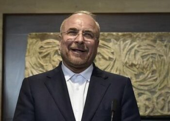 Ketua Parlemen Iran sekaligus negosiator utama, Mohammad Bagher Ghalibaf./ FOTO: AFP