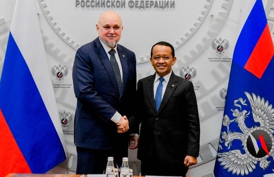 Menteri ESDM Bahlil Lahadalia bertemu Menteri Energi Rusia Sergey Tsivilev Foto Kementerian ESDM KETIKKABARcom Menteri ESDM Bahlil Lahadalia bertemu Menteri Energi Rusia Sergey Tsivilev Foto Kementerian ESDM
