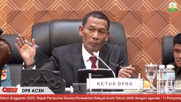 DPRA menggelar Rapat Paripurna dengan agenda penyampaian Laporan Keterangan Pertanggungjawaban LKPJ Gubernur Aceh Tahun Anggaran 2025 di Gedung Utama DPRA Senin 6 April 2026 KETIKKABARcom DPRA menggelar Rapat Paripurna dengan agenda penyampaian Laporan Keterangan Pertanggungjawaban LKPJ Gubernur Aceh Tahun Anggaran 2025 di Gedung Utama DPRA Senin 6 April 2026