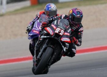 Jorge Martin Juara Sprint Race MotoGP Prancis 2026. [FOTO: Icon Sportswire via Getty Images]