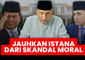 Kementerian Komunikasi dan Digital (Komdigi) mengecam keras pernyataan mantan Ketua MPR RI, Amien Rais, yang menuding Sekretaris Kabinet Teddy Indra Wijaya sebagai seorang gay. [FOTO: Ist]