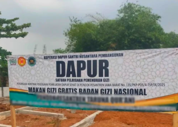 13 pengasuh pondok pesantren di Jawa Barat membuat pengaduan terkait dugaan penipuan berkedok program Dapur Makan Bergizi Gratis (MBG), Sabtu (2/5/2026). [FOTO: Ist]