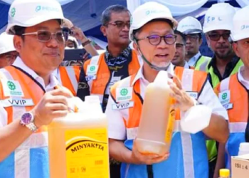Harga MinyaKita yang menembus Rp22.000 per liter atau jauh di atas Harga Eceran Tertinggi (HET) Rp15.700. [FOTO: Ist]
