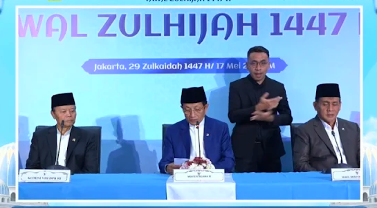 Kemenag menggelar Sidang Isbat Penetapan 1 Dzulhijah 1447 Hijriah di Kantor Kemenag Jalan MH Thamrin Jakarta Pusat Minggu malam 17 Mei 2026 FOTO Ist KETIKKABARcom Kemenag menggelar Sidang Isbat Penetapan 1 Dzulhijah 1447 Hijriah di Kantor Kemenag Jalan MH Thamrin Jakarta Pusat Minggu malam 17 Mei 2026 FOTO Ist