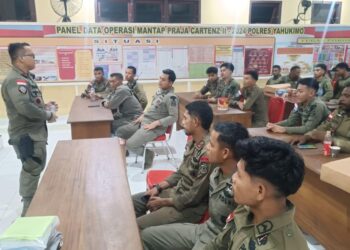 Satgas Bantuan Operasi Damai Cartenz-2026 memberikan dukungan psikologi dan kesehatan kepada personel yang bertugas di wilayah Yahukimo, Papua Pegunungan, Senin (4/5/2026). [FOTO: POLRI]