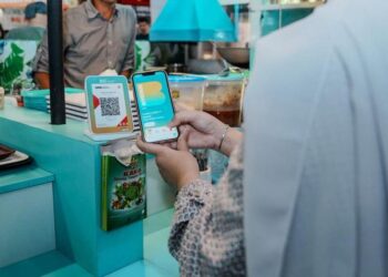 Layanan QR Antar Negara pada mobile banking BYOND by BSI yang kini dapat digunakan bertransaksi di China. [FOTO: BSI]