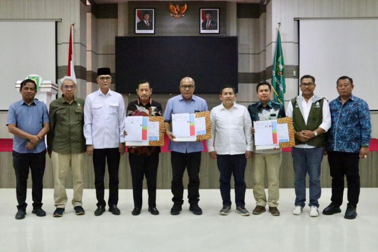 Pemerintah Kota Sabang BKSDA Aceh dan BPKS resmi menjalin sinergi dalam pengelolaan kawasan Tugu Kilometer Nol melalui penandatanganan Perjanjian Kerja Sama PKS Jumat 852026 FOTO Humas