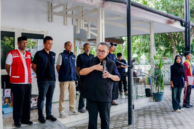 Ketua Bidang Organisasi Palang Merah Indonesia Pusat Sudirman Said menjadi pembina upacara dalam penutupan kegiatan traveling PMR yang digelar di Markas PMI Banda Aceh Minggu 1052026 FOTO Ist KETIKKABARcom Ketua Bidang Organisasi Palang Merah Indonesia Pusat Sudirman Said menjadi pembina upacara dalam penutupan kegiatan traveling PMR yang digelar di Markas PMI Banda Aceh Minggu 1052026 FOTO Ist