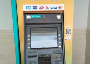 Anjungan Tunai Mandiri (ATM) Bank Syariah Indonesia (BSI) yang tidak berfungsi dan mati di 8 titik lokasi dalam wilayah Kabupaten Aceh Tamiang, Senin (11/5/2026). [FOTO: Ist]