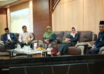 Asesmen Lapangan Akreditasi Program Studi S1 Psikologi bersama asesor Dr. Nina Zulida Situmorang dari Universitas Ahmad Dahlan dan Dr. Nur Aini Fardana N dari Universitas Airlangga pada 16–18 April 2026.
