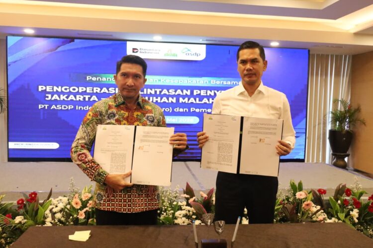 Pemerintah Aceh dan PT ASDP Indonesia Ferry Persero meneken Kesepakatan Bersama Pengoperasian Lintasan Penyeberangan JakartaPelabuhan Malahayati Aceh di Kantor ASDP Jakarta Sabtu 2352026 KETIKKABARcom Pemerintah Aceh dan PT ASDP Indonesia Ferry Persero meneken Kesepakatan Bersama Pengoperasian Lintasan Penyeberangan Jakarta Pelabuhan Malahayati Aceh di Kantor ASDP Jakarta Sabtu 2352026