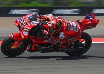 Pebalap Ducati Lenovo, Francesco Bagnaia. [FOTO: ANTARA]