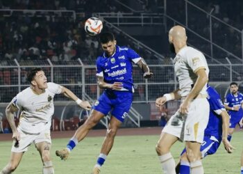 Pertandingan Persib Bandung vs Bhayangkara FC dalam lanjutan kompetisi Liga 1 Super League 20252026 di Stadion PTIK Jakarta pada Kamis 3042026 malam WIB FOTO Ist KETIKKABARcom Pertandingan Persib Bandung vs Bhayangkara FC dalam lanjutan kompetisi Liga 1 Super League 20252026 di Stadion PTIK Jakarta pada Kamis 3042026 malam WIB FOTO Ist
