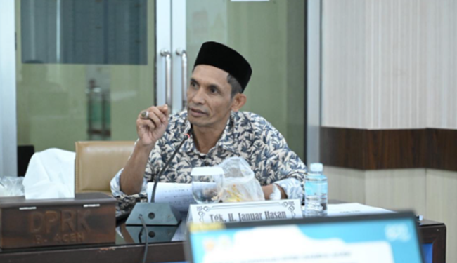 Anggota DPRK Banda Aceh dari Partai Demokrat Tgk H Januar Hasan FOTOInstagram KETIKKABARcom Anggota DPRK Banda Aceh dari Partai Demokrat Tgk H Januar Hasan FOTOInstagram
