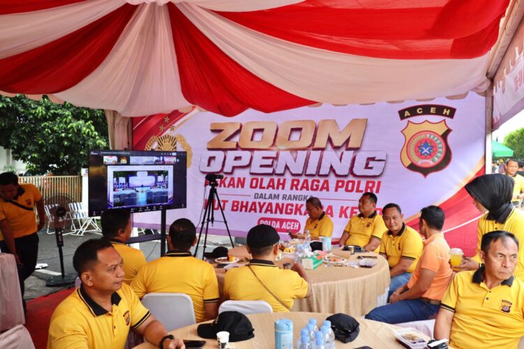 Kapolda Aceh Irjen Pol Drs Marzuki Ali Basyah M M menghadiri secara virtual pembukaan Pekan Olahraga Polri 2026 dalam rangka Hari Bhayangkara ke 80 Minggu 28 Juni 2026 pagi KETIKKABARcom Kapolda Aceh Irjen Pol Drs Marzuki Ali Basyah M M menghadiri secara virtual pembukaan Pekan Olahraga Polri 2026 dalam rangka Hari Bhayangkara ke 80 Minggu 28 Juni 2026 pagi