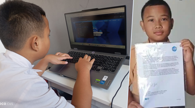 Ibrahim berhasil mendapatkan Letter of Recognition LOR atau surat penghargaan resmi dari Badan Penerbangan dan Antariksa Amerika Serikat NASA pada 9 Juli 2026 KETIKKABARcom Ibrahim berhasil mendapatkan Letter of Recognition LOR atau surat penghargaan resmi dari Badan Penerbangan dan Antariksa Amerika Serikat NASA pada 9 Juli 2026