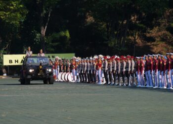 Wakapolri Komjen Dedi Prasetyo memimpin Upacara Penutupan Pendidikan Taruna Akademi Kepolisian (Akpol) Angkatan ke-58.