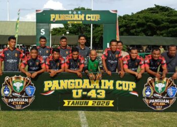 Foto Tim INMAZU FC pada Turnamen sepak bola Piala Pangdam Iskandar Muda (IM) Cup Tahun 2026.