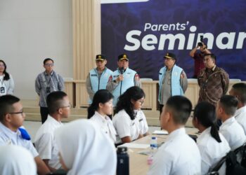 Wakapolri Komjen Pol. Dedi Prasetyo meninjau langsung Kampus SMA Kemala Taruna Bhayangkara di Gunung Sindur, Kabupaten Bogor, Selasa (21/7/2026).