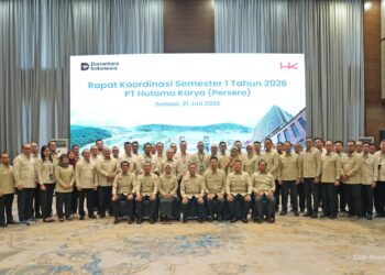 Rapat Koordinasi Semester I 2026 Hutama Karya yang dihelat di Jakarta pada Selasa 217 FOTO HK KETIKKABARcom Rapat Koordinasi Semester I 2026 Hutama Karya yang dihelat di Jakarta pada Selasa 217 FOTO HK