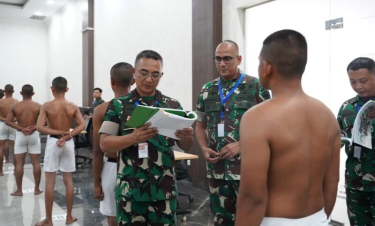 Pangdam IM Mayor Jenderal TNI Joko Hadi Susilo SIP memimpin langsung Sidang Pemilihan Calon Bintara Prajurit Karier PK TNI Angkatan Darat Gelombang III Tahun Anggaran 2026 tingkat Subpanpus Kodam Iskandar Muda di Gedung Malahayati Lantai II Makodam IM Banda Aceh Senin 2482026 KETIKKABARcom Pangdam IM Mayor Jenderal TNI Joko Hadi Susilo SIP memimpin langsung Sidang Pemilihan Calon Bintara Prajurit Karier PK TNI Angkatan Darat Gelombang III Tahun Anggaran 2026 tingkat Subpanpus Kodam Iskandar Muda di Gedung Malahayati Lantai II Makodam IM Banda Aceh Senin 2482026